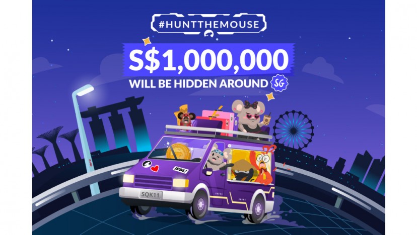 Sqkii launches #HuntTheMouse  - The World’s Simplest S$1m Cash Hunt in Singapore