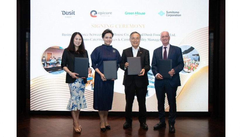 Dusit Foods partners with Japanese food industry giant Green House to drive global expansion of Epicure Catering