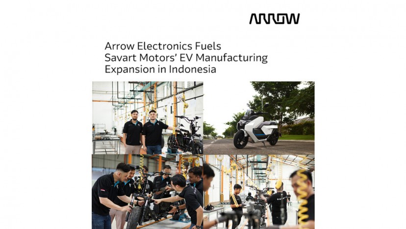 Arrow Electronics Fuels SAVART Motors’  EV Manufacturing Expansion in Indonesia